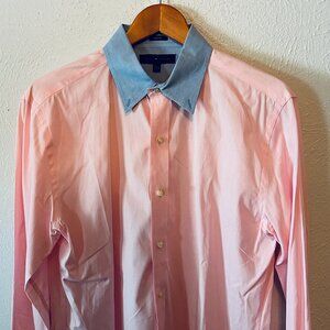 Tommy Hilfiger Pink Button Down Dress-Shirt